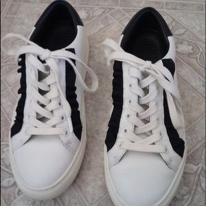 Tory Burch Ruffle Sneakers